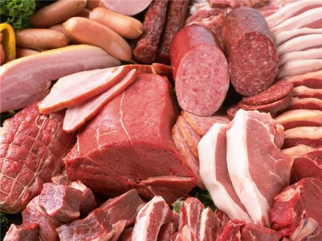 produits à base de viande pour la puissance